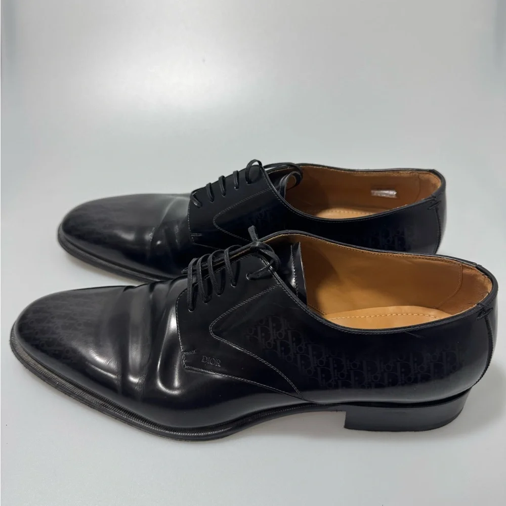 Dior Timeless Derby Shoes Black Men’s Size EU 47/US 14 - Picture 3 of 10